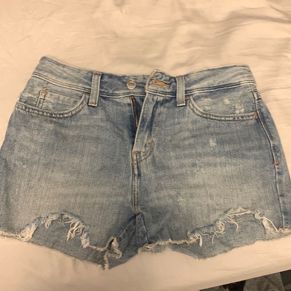 Levi’s high rise jean shorts